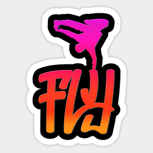 Fly Moves Sticker